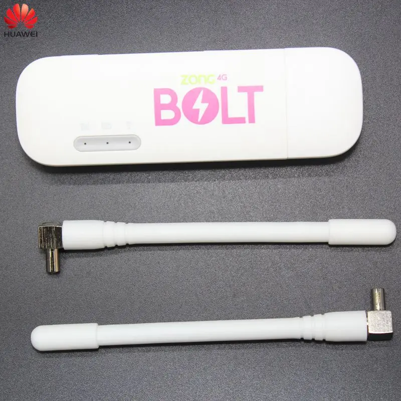 Unlockedwifi Modem 4G LTE Wifi Modem White for HUAWEI E8372 E8372h-153 with Antenna Usb Wi