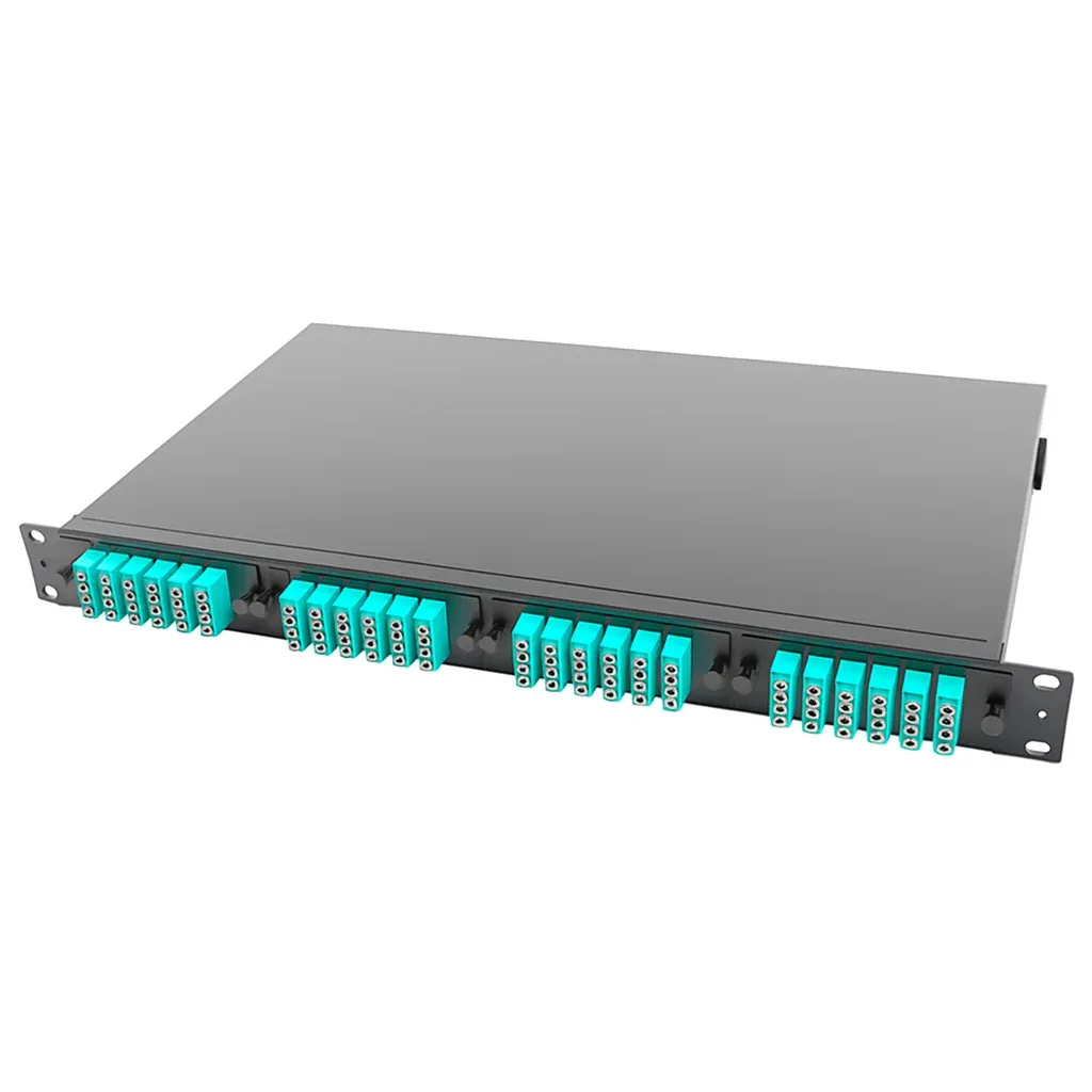 ODF Fiber Distribution Frame 19-Inch Rack Mount Termination Box 24/48/96 Core Sliding Type