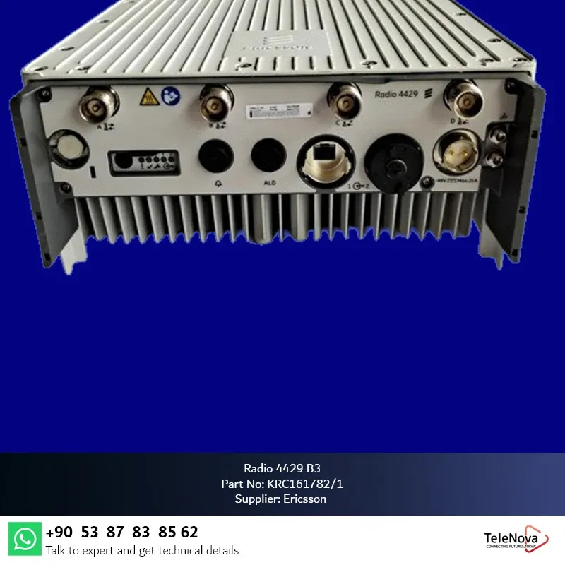 B3 1800Mhz 4T4R 4*60W Telecom Parts Radio 4429 High Power 4*60W
