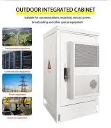 RH Factory IP65 Outdoor 5G Base Station Waterproof Telecom Cabinet Galvanized Steel Stainl