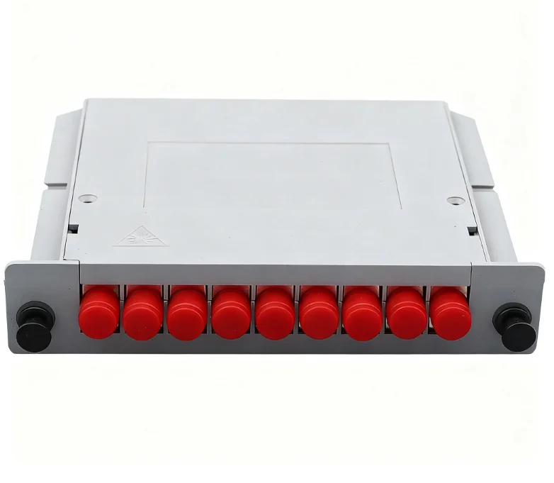 FC Series 1x8 / 1x16 Plug-in PLC Fiber Optic Splitter - Telecom Grade Singlemode Optical D