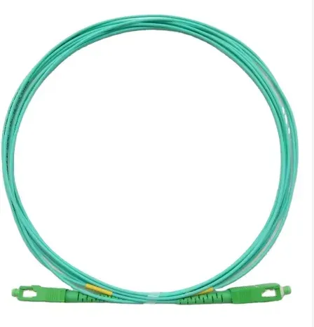 APT Factory  Price  Fiber Optic Jumper Fiber Optic 1.6mm 3.5m  Om3 Simplex Aqua Fiber Optic Patch Cord sc Apc to sc Apc-boxintelecom