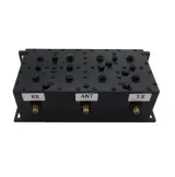VHF UHF Customized  415-420/425-430MHz 50W GSM Rf Cavity Duplexer Combiner With SMA-Female