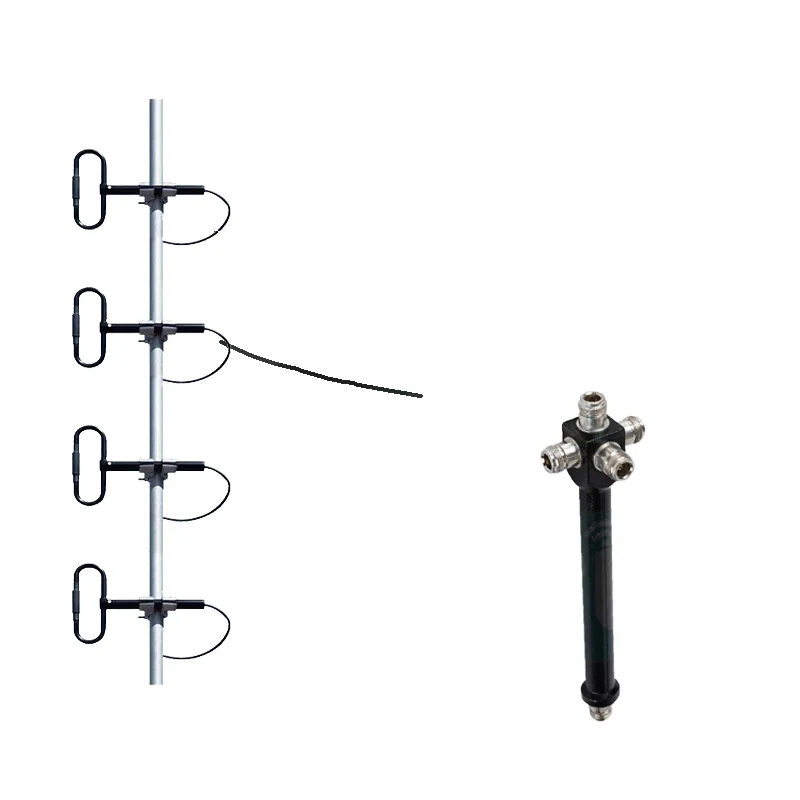 Hot Sale 400-470MHz 15dBi UHF Dipole Antenna with N Female for DAS