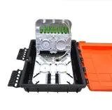 UV-Resistant 16 Core Optical Fiber Distribution Box FTTH Outdoor Aerial IP65 Waterproof