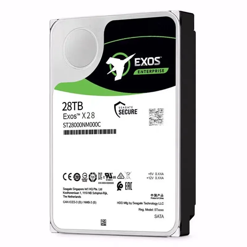Sea Gates ST28000NM000C 28TB Helium-filled Galaxy Enterprise-grade NAS HDD-boxintelecom