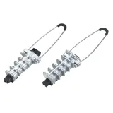 High Tension Wedge Type Fiber Optic Anchor Dead End Tension Clamp PA2000 for FTTH GSM Plas