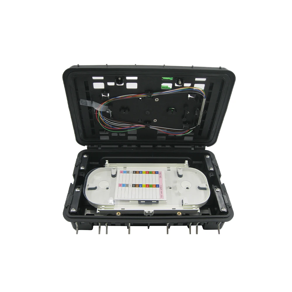 P65 ANATEL FTTH ODB FDB 1x16 Core Clip on Fibra Optica Distribution Terminal Box Cajas Nap