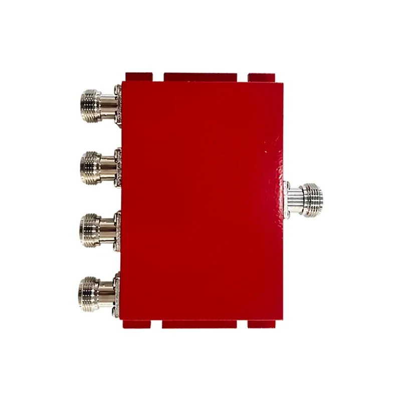 UHF 450-512MHz rf 4 way power splitter  N type power divider for BDA