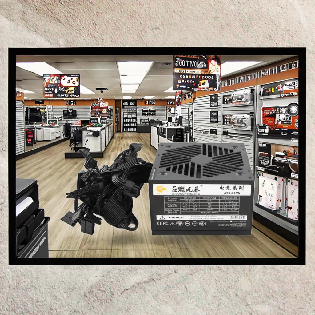 Dragon Storm CB Certified 500W APFC ATX Full Voltage 120mm Fan 80+ Standard Desktop Computer Power Supply New Arrival Stock-boxintelecom