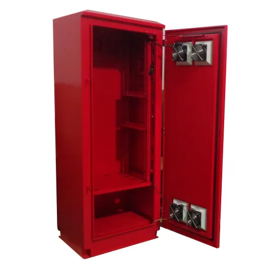Outdoor Telecom Cabinet Fan Cooling Telecom Cabinet  Protection Level IP54