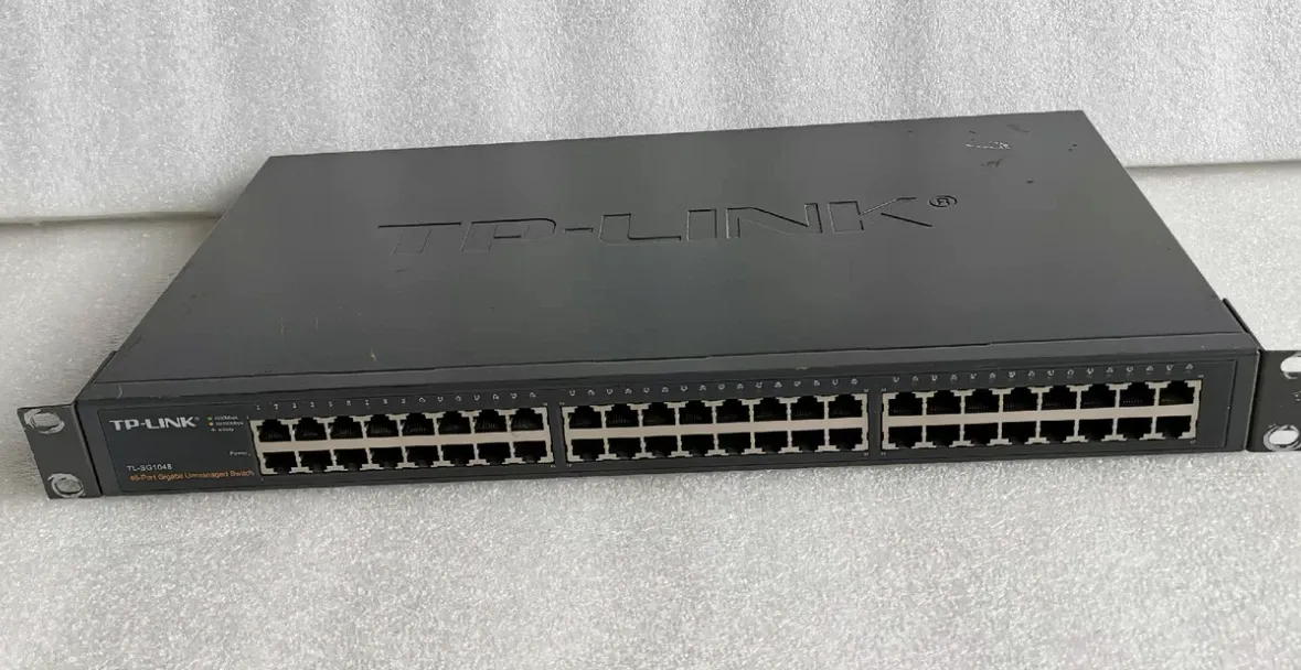 TP-LINK 48 Port Full Gigabit managed network switch Monitoring VLAN QOS gigabit managed industrial switch TL-SG2048-boxintelecom