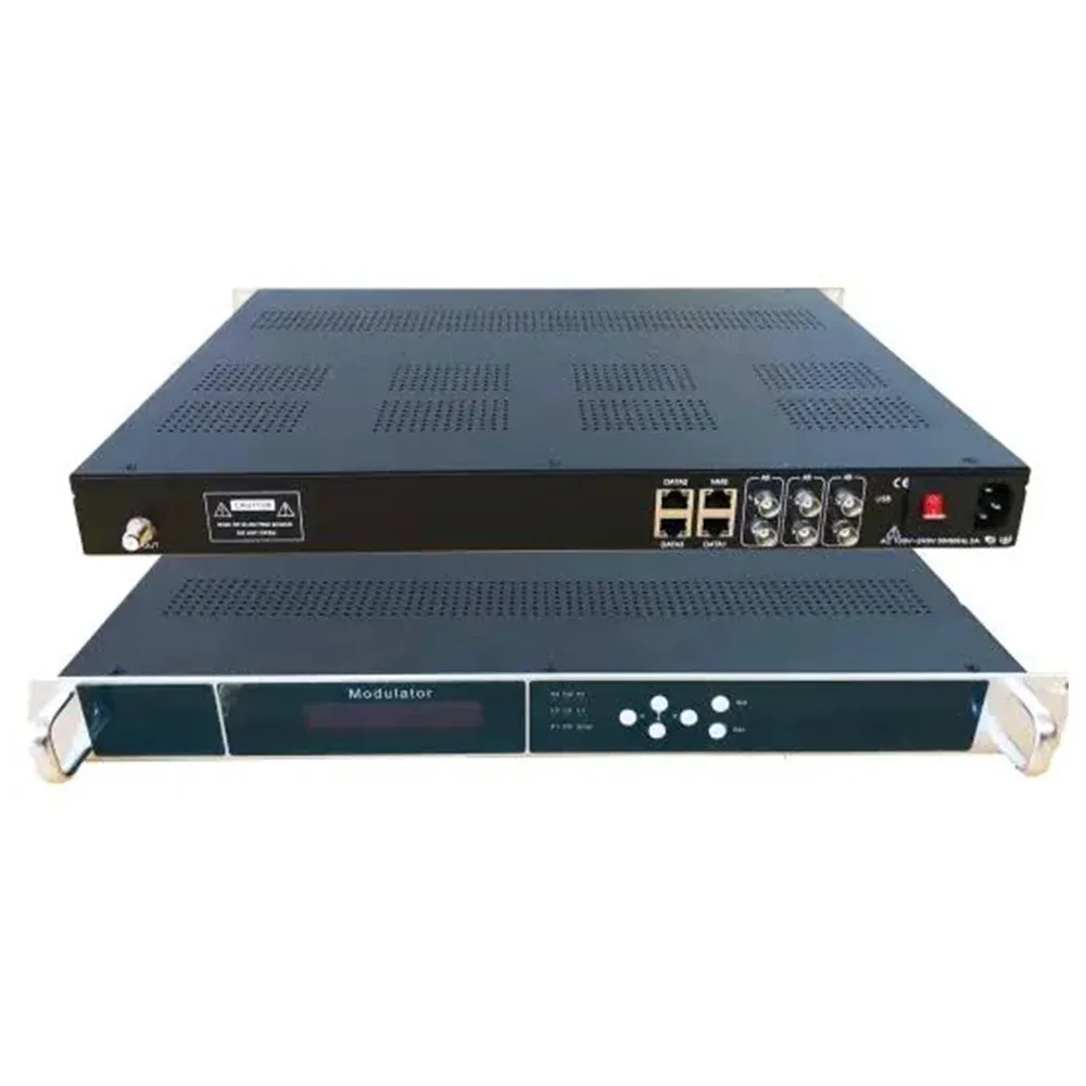 IPTV 8 ports rf channels isdbt modulator-boxintelecom