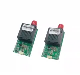UAV Fiber Optic Module CVBS Video + TTL Fiber Transceiver Kit  Air End & Ground End Optica