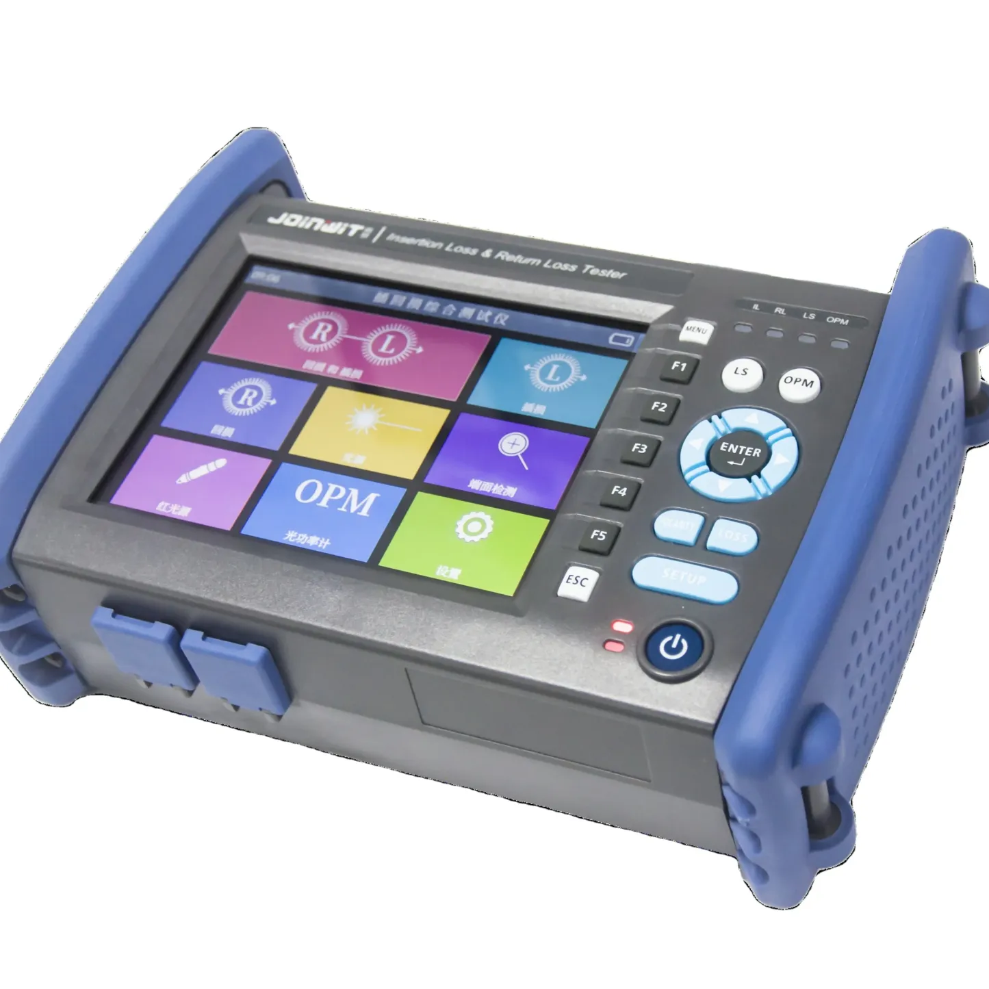 OTDR 1310/1550nm 37 35dB Fiber Optic Reflectometer Touch Screen VFL LS OPM Event Map Ethernet Cable Tester for FTTH GPRS-boxintelecom