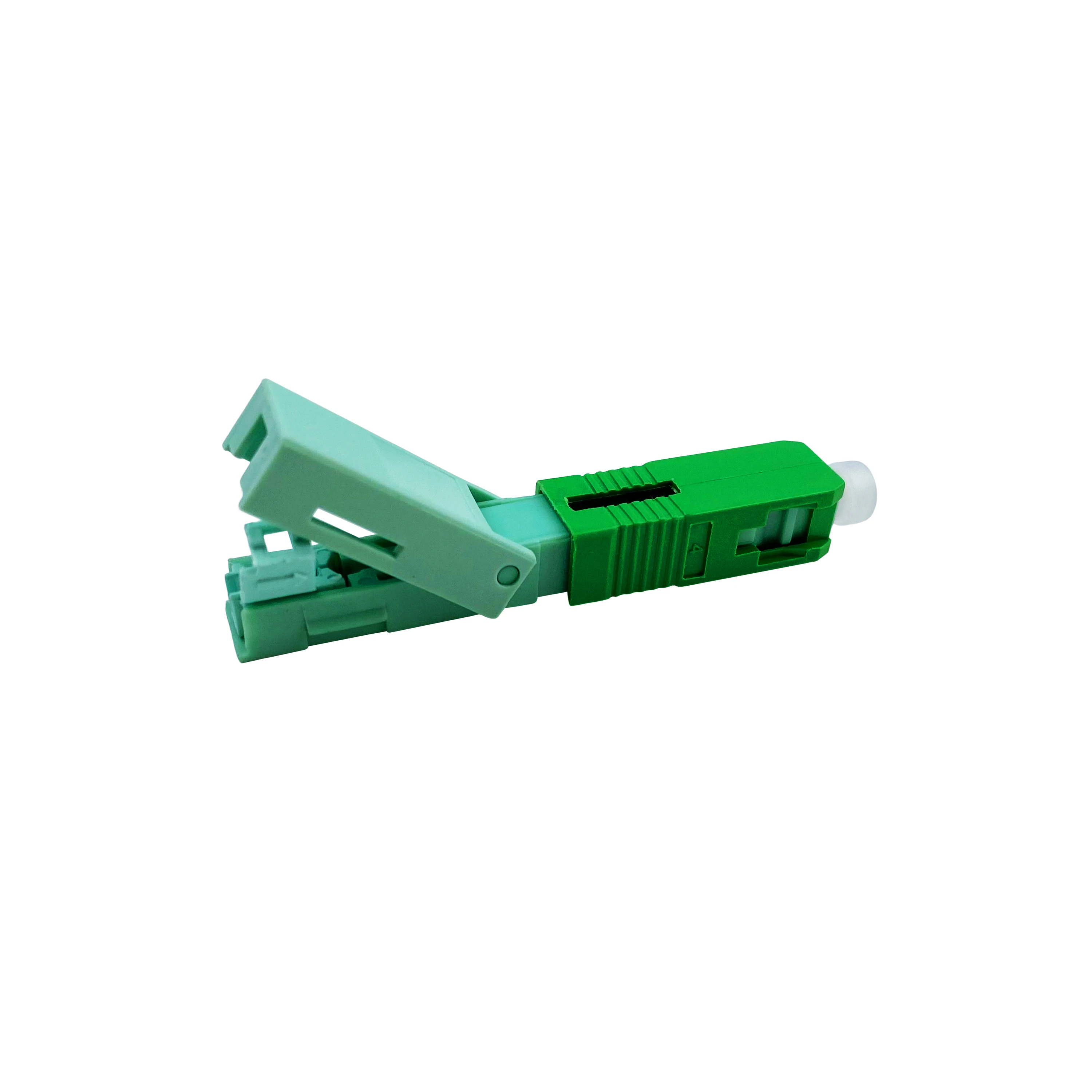 FTTH Fiber Optic SC/PC SM  Fast Connector Pre embedded Fast Connector adapter Optical Passive Components-boxintelecom