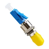 Single-Mode LC-ST Male-Female Fiber Optic Adapter Jumper Pigtail Flange Coupler Converter 