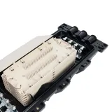 F008 FTTX Fiber Optical Horizontal Type 24/48/288 Cores Splice IP68 Coupling Enclosure Box