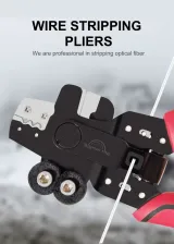 Ofs-04 New Optic Pliers 4 in 1 Scissors Cleaning Optical Fiber Cable Stripper Fiber Stripp