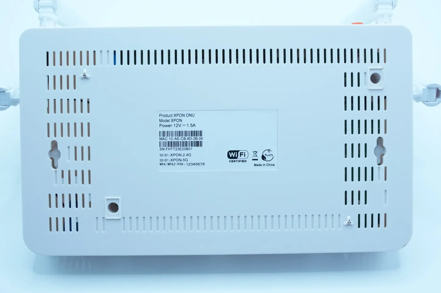 XPON HG6821M ONU Gpon Ont 4GE+1POTS+2USB+2.4G/5.8G Xpon Ont Dual Band Wifi Router Fiber Optic-boxintelecom