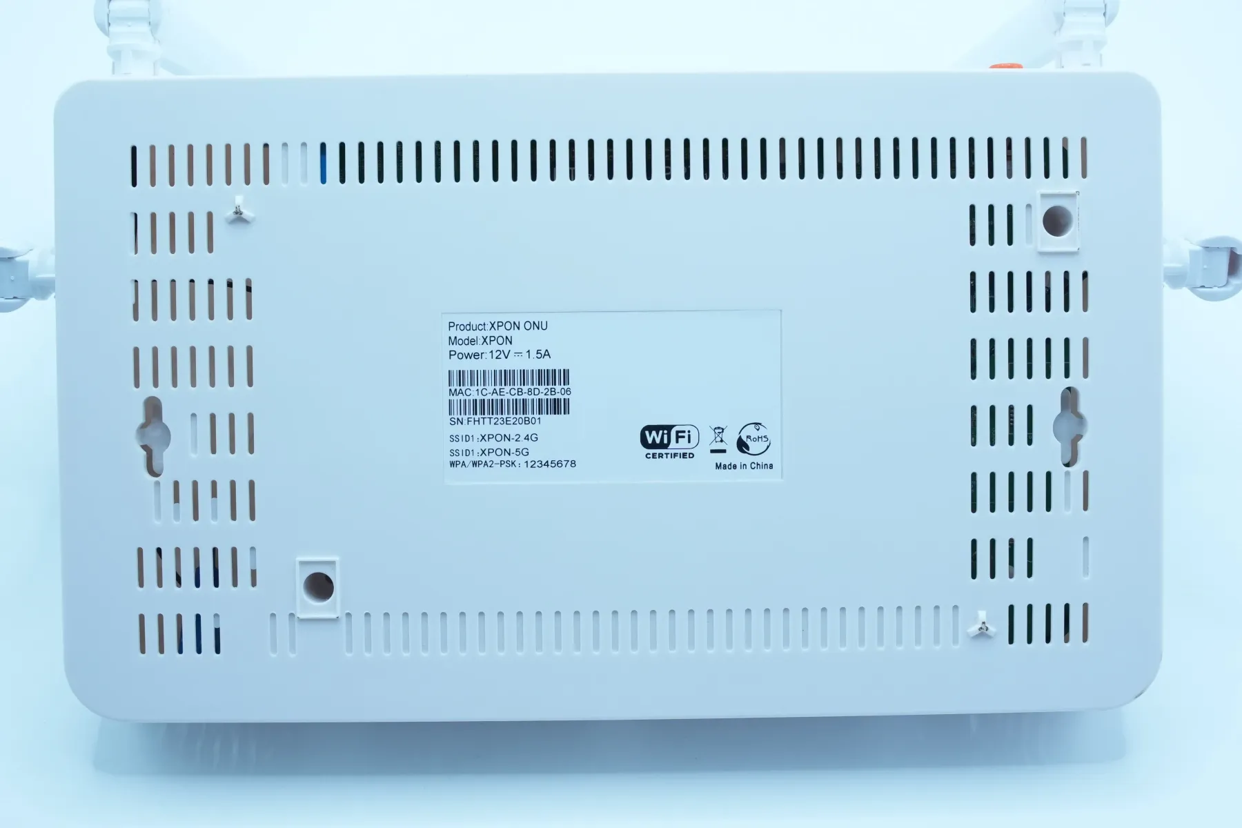 XPON HG6821M ONU Gpon Ont 4GE+1POTS+2USB+2.4G/5.8G Xpon Ont Dual Band Wifi Router Fiber Optic-boxintelecom