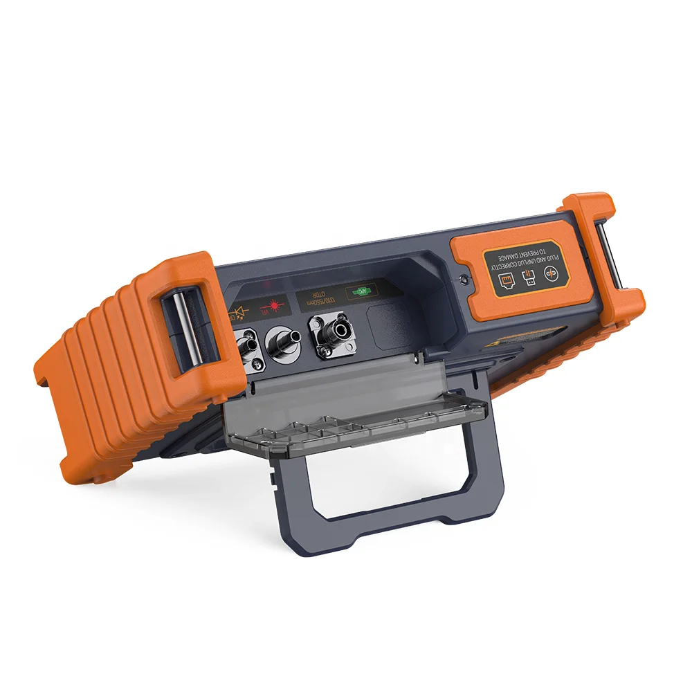 Komshine QX43 Mini Multi-functions OTDR 1310/1550/1625nm 26 24dB VFL OLS OPM RJ45 Event Map Optical Time Domain Reflectometer-boxintelecom
