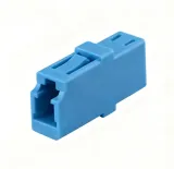 LC Simplex Fiber Optic Adapter with Ceramic Sleeve - Telecom Grade Connector Compatible wi