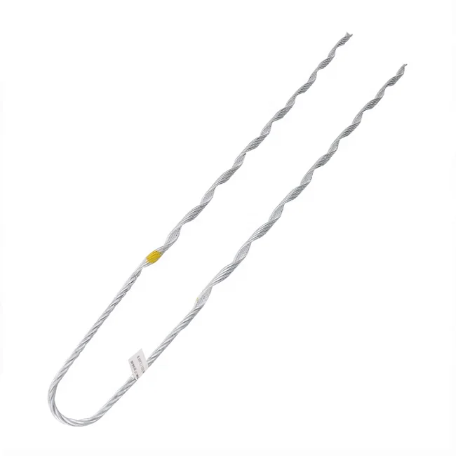 Adss Cable GALVANIZED Steel Wire GUY GRIP 1/7 3/6 GUY Grip Dead End7/1.6mmPOWER FITTINGS  