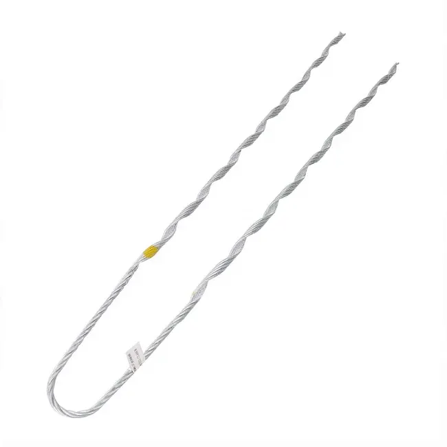 Adss Cable GALVANIZED Steel Wire GUY GRIP 1/7 3/6 GUY Grip Dead End7/1.6mmPOWER FITTINGS  