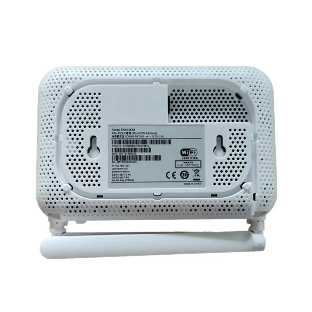 FTTH WiFi 6 XG-PON ONU 10GEPON EN8145X6 EG8145X6 4GE+1TEL+2USB+WIFI XGPON ONT WiFi6 2.4G 5G Dule Band WiFi Modem Router-boxintelecom