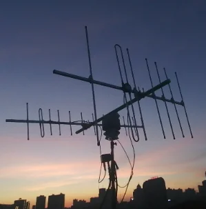 High Gain  11dbi UHF/FM/HM/VHF 380-480MHz 150W Outdoor  Directional Yagi Communication Ant