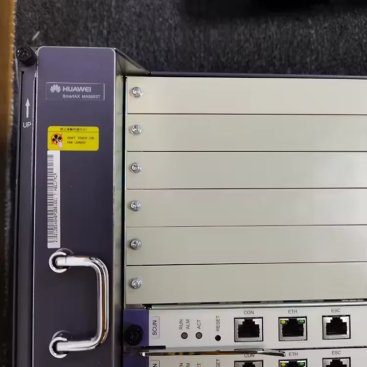 Original New Ftth MA5683T Fiber Optical Gpon OLT HUA-WEI MA5683T 8 Port Gpon Card GPBH SFP C++ Uplink X2CS-boxintelecom