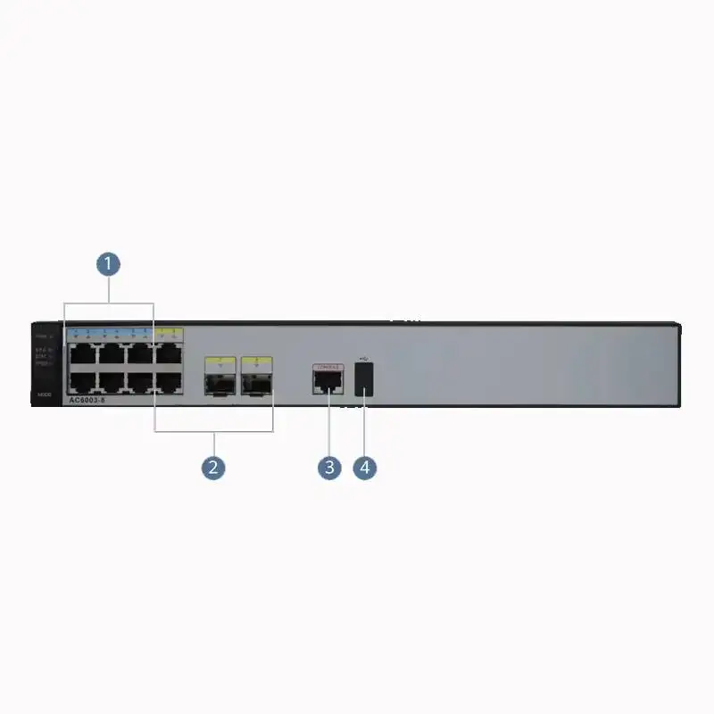 HW AC6003-8 outdoor access point Including AC6003-8,Resource License 8AP,AC power support WLAN Access Controllers 1