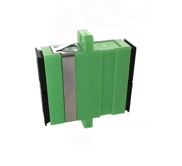 QD APT FTTH Optic Fiber Duplex Adapter with SC APC  Fiber Optic Adapter Coupler flange ada
