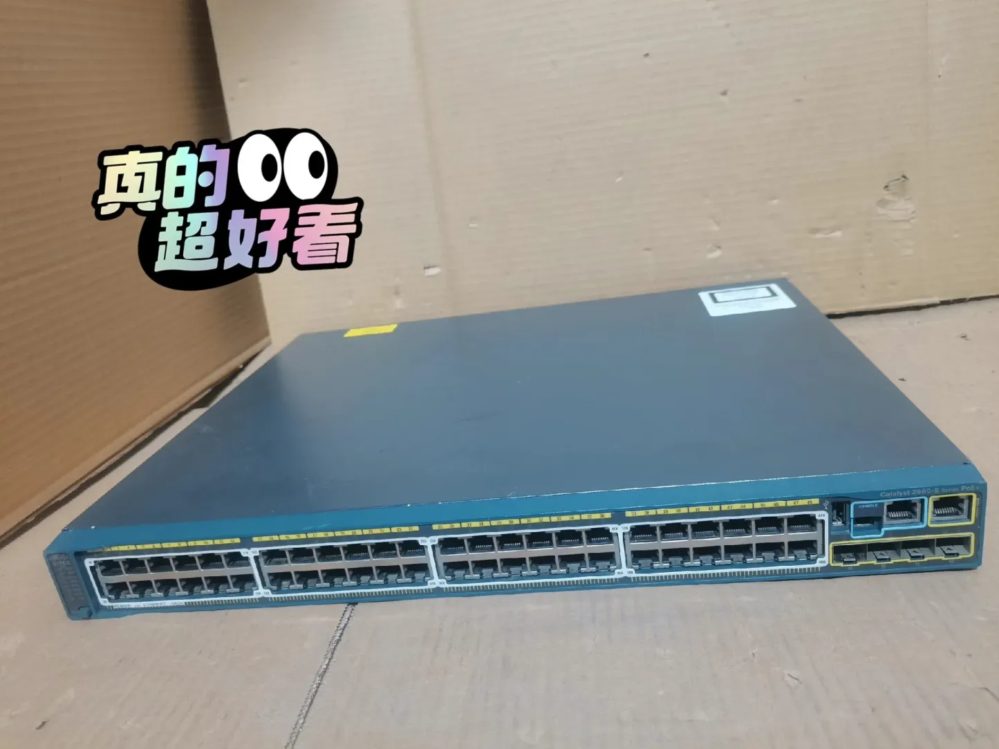 WS-C2960S-48FPS-L 2960S 48 GigE 740W ,4 x SFP industrial network switch WS-C2960S-48FPS-L-boxintelecom