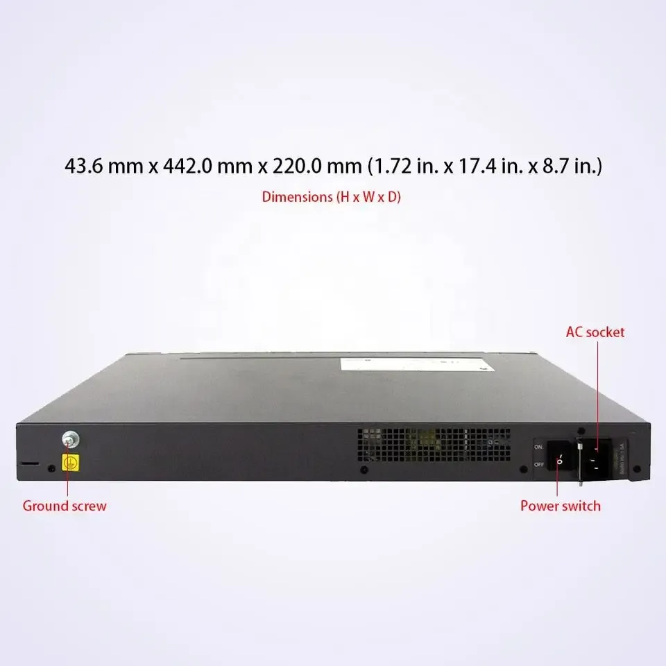 S2700-52P-PWR-EI 02354131 HW S2700 series 48 port 10GE SFP network switch