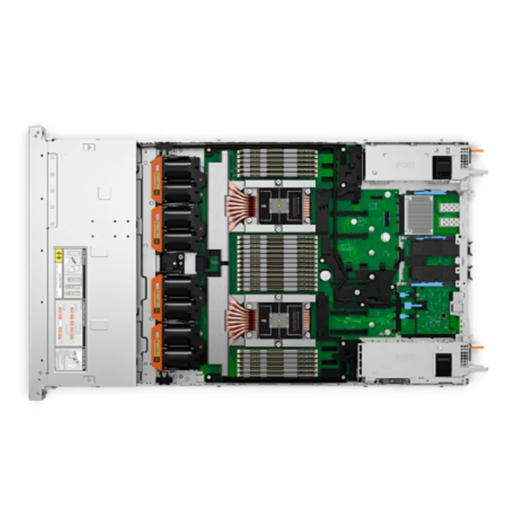 1U PowerEdge R6715 Rack Server with AMD EPYC Processors Right-size Memory and Storage Dens
