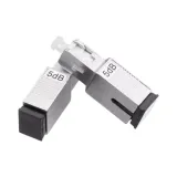 Single Mode Optical Fiber Attenuator 0-30dB SC/UPC Male-Female Coupler Adapter with Flange