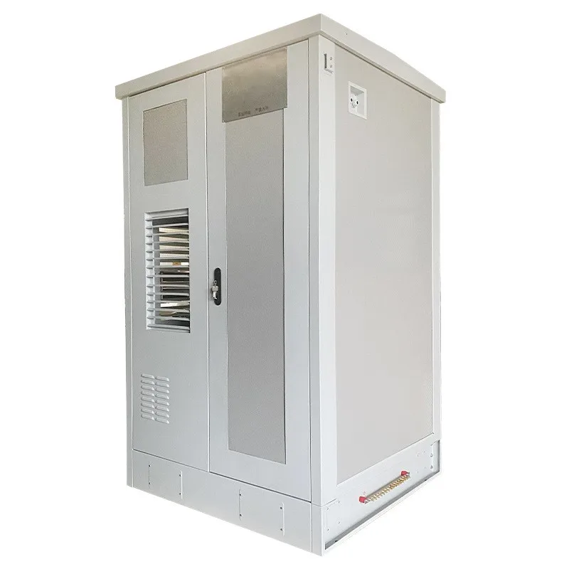 China Integrated Outdoor Communication Power Supply IP55 Stainless Steel Cabinet Galvanized Steel 5G Base Station Tower-boxintelecom