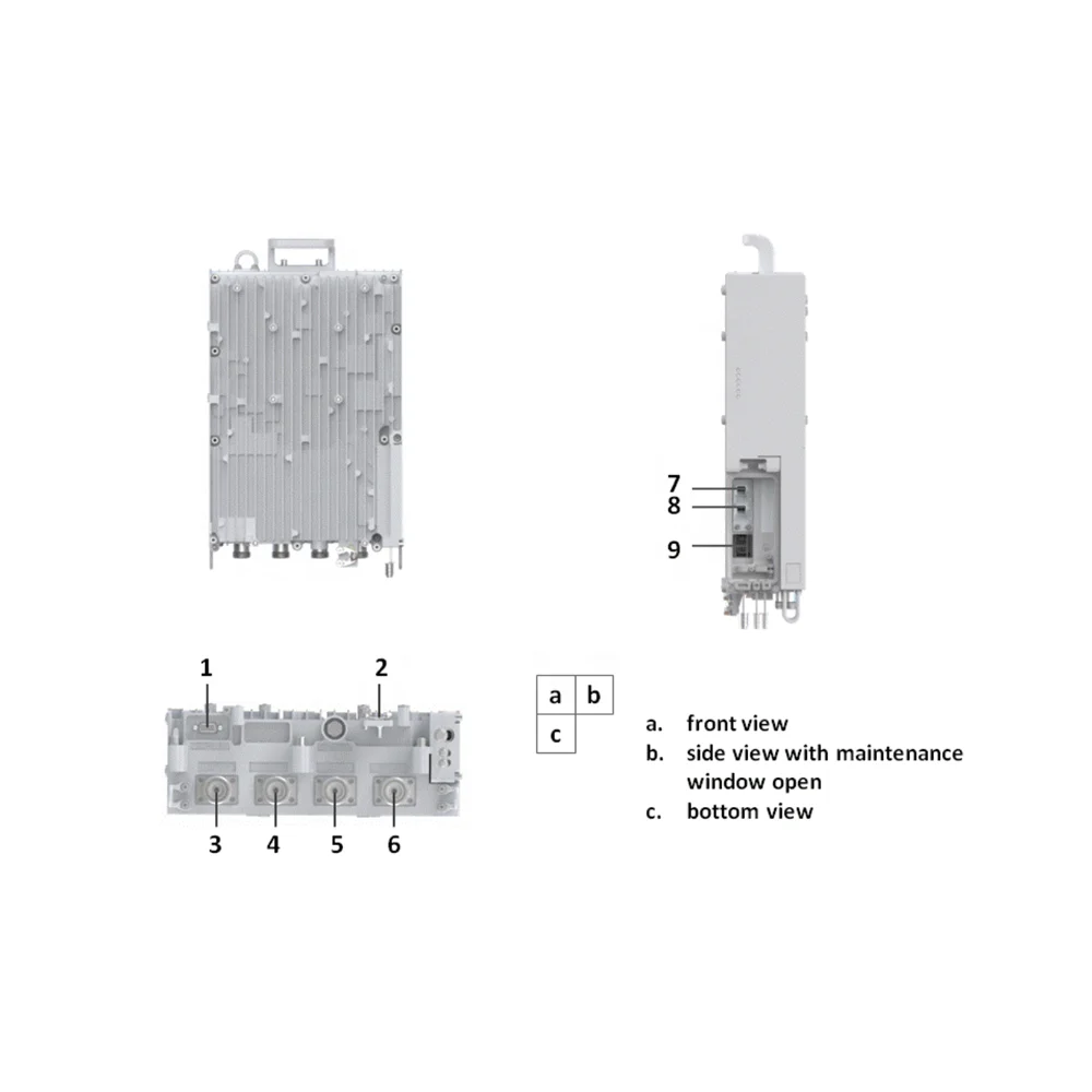Small Cell Remote Radio Unit RRU ZTE ZXSDR R8852E S9000 A6A TD-LTE RRU 8852E-boxintelecom
