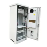 Outdoor IP55 Cold-Rolled Steel Communication Cabinet 200A Current 240V RH Brand 6 Sockets 