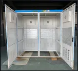 Handmade Stainless Steel Aluminum Communication Cabinet Cover IP55 Outdoor Integrated Elec