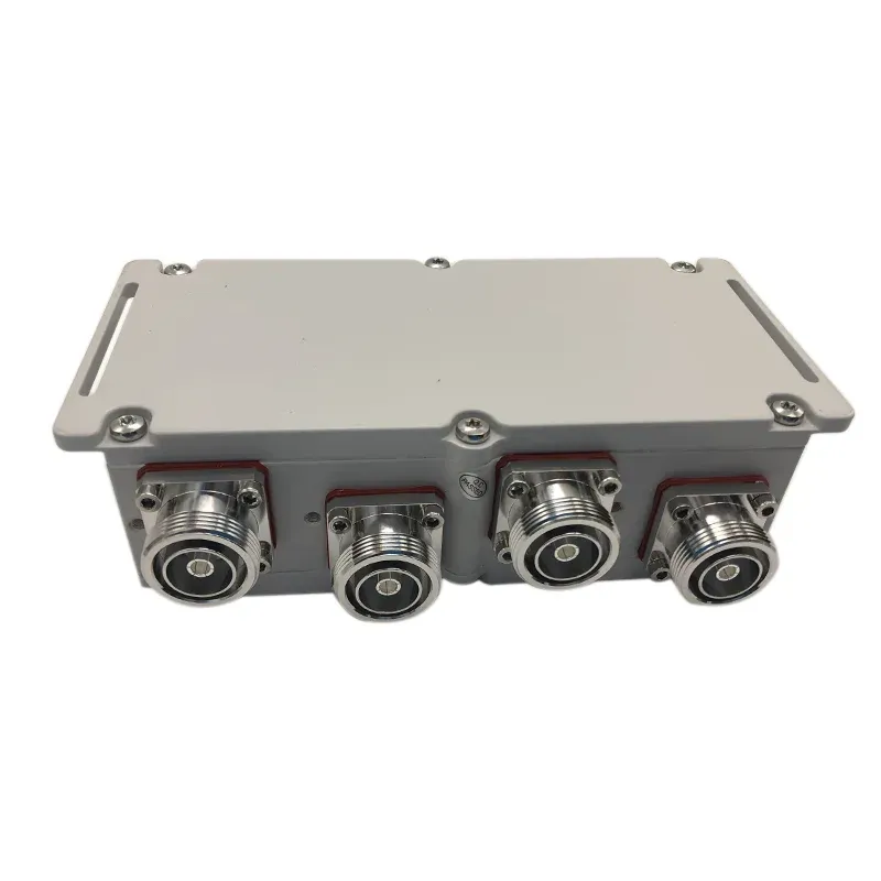 RF 5G 698-3800MHz 4 In 4 Out Hybric Combiner Hybrid Coupler with Low PIM -160dBc DIN-Femal
