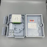 Outdoor Fiber Distribution Boxes Distribution Fiber Optic Plastic Box 1x16 Plc Cassette Te