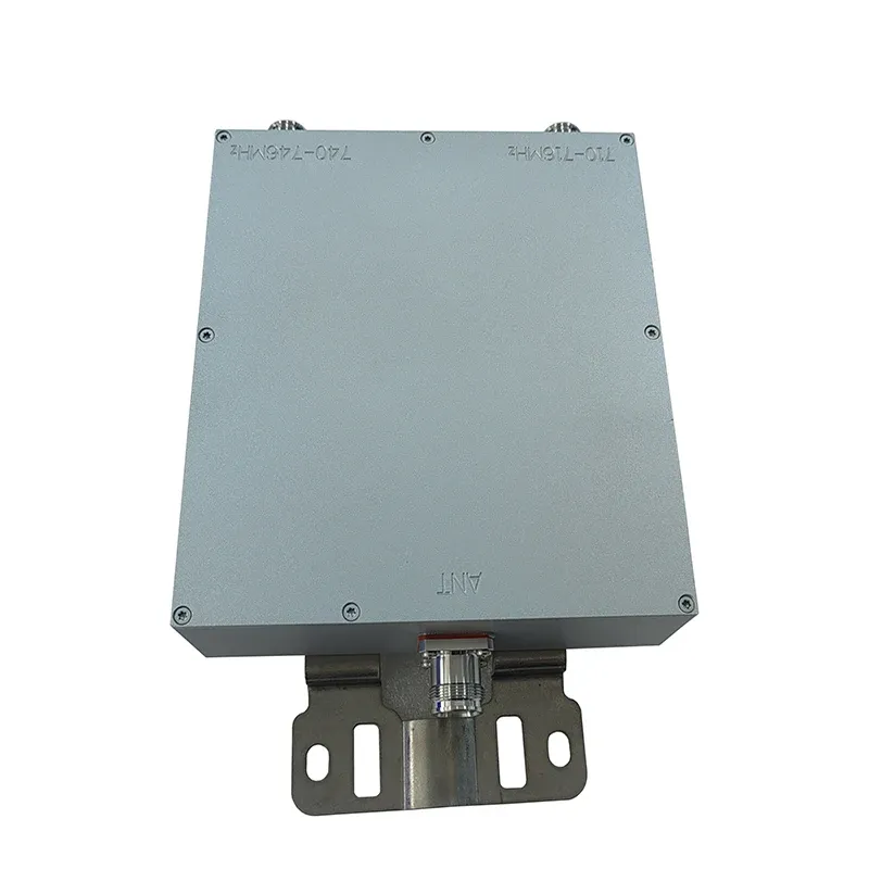 710-716MHz 740-746MHz Low PIM Rf Dual Band Antenna Diplexer Combiner for Public Safety