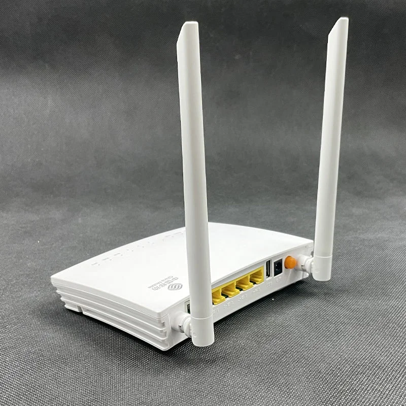 Used Xpon Ont Gm220-s Modem Indoor Fiber Optic Terminal CHINA Mobil Router Wifi Gpon Onu 12V Power Supply POE Network SC-boxintelecom