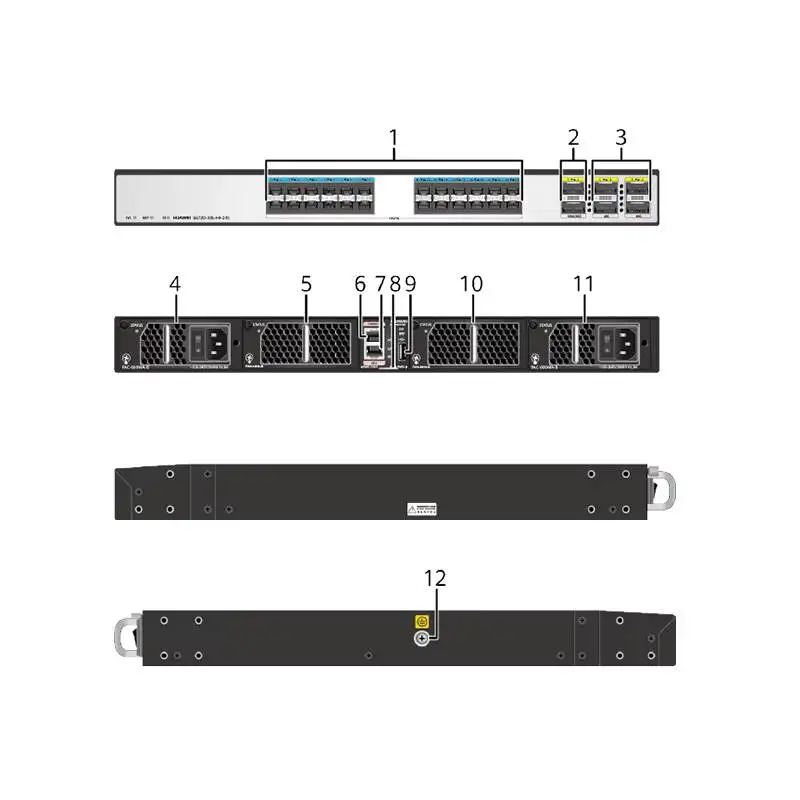 HW S6720-30L-HI-24S 02351MXR S6700 Series poe 1000mbps network switch for business 0