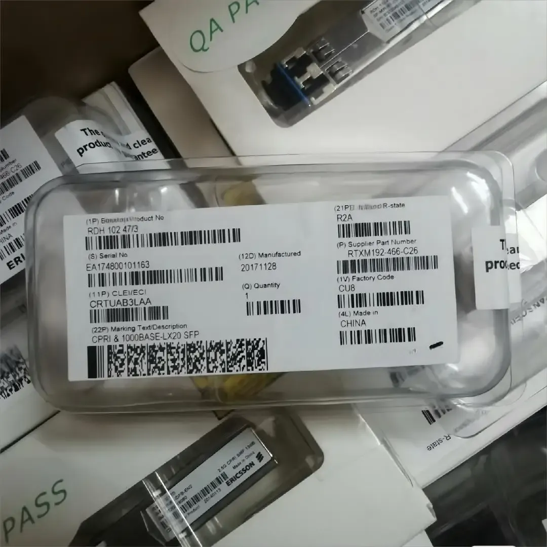 RDH 102 47/3 Optical Module RDH10247/3 Optical Transceiver CPRI 1000BASE-LX20 SFP