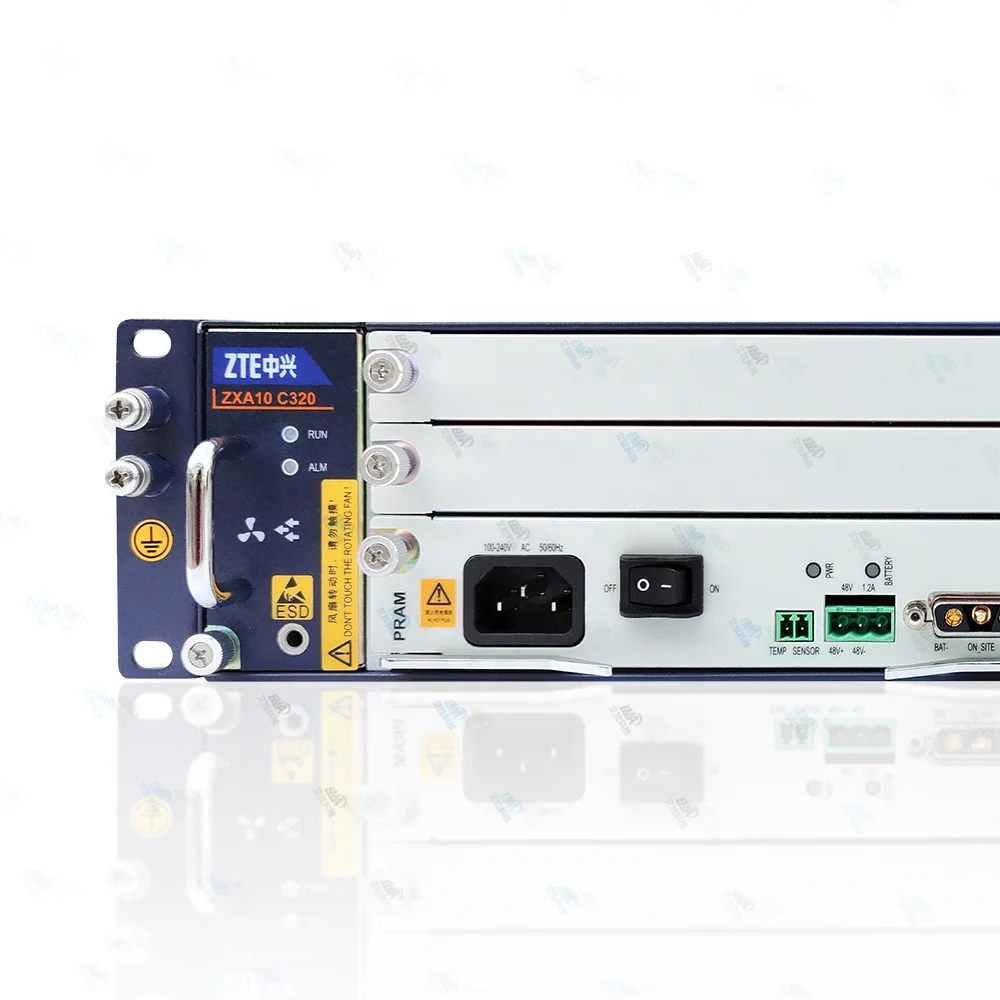 ftth zte mini gpon olt c320 with ac dc power-boxintelecom