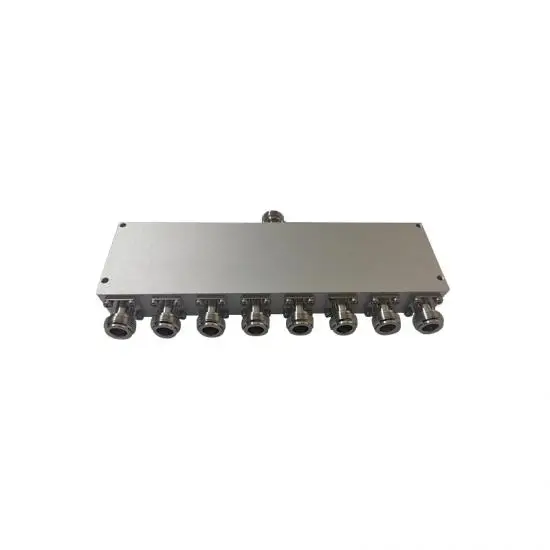 Factory Wholesale VHF UHF 88-108MHz 8 Way Power Splitter with N Female Connector Used for 